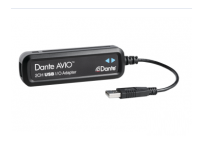 Dante USB-C®适配器 AUDINATE ADP-USBC-AU-2X2