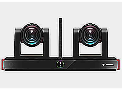 科达 KEDACOM MOON50U- 4K30视频会议终端 智能双目摄像机