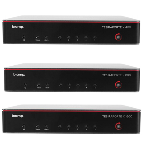 BIAMP TESIRAFORTE X 1600 高效DSP数字音频处理器
